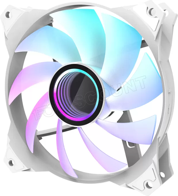 Ventilateur de boitier Zalman IF120 RGB - 12cm (Blanc)