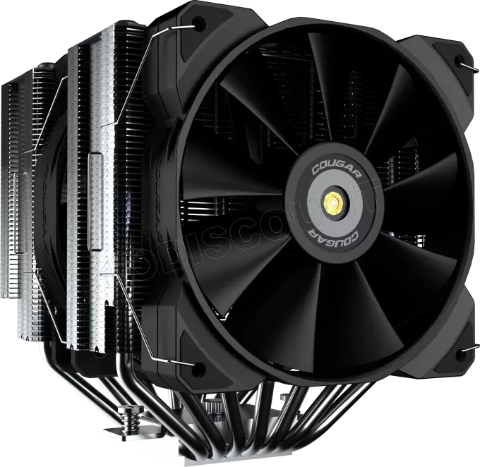 Ventilateur pour processeur Cougar Forza 135 (Noir)