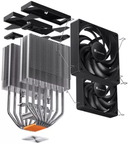 Photo de Ventilateur pour processeur Jonsbo CR-3000 (Noir)