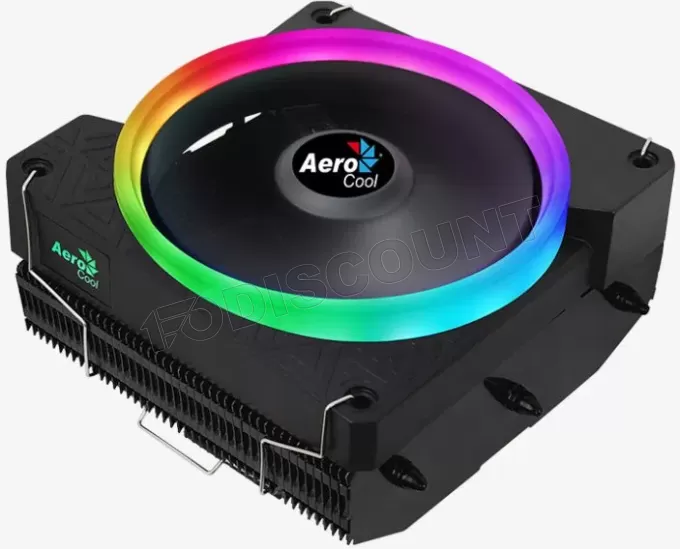 Ventilateur processeur AeroCool Cylon 3H PWM RGB (Noir)