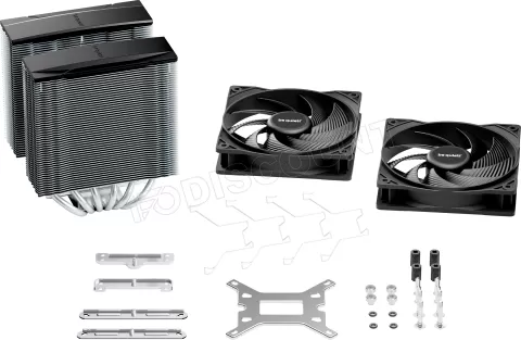 Photo de Ventilateur processeur be quiet! Pure Rock Pro 3 (Noir/Argent)