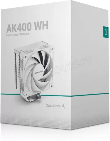 Photo de Ventilateur processeur DeepCool AK400 (Blanc)