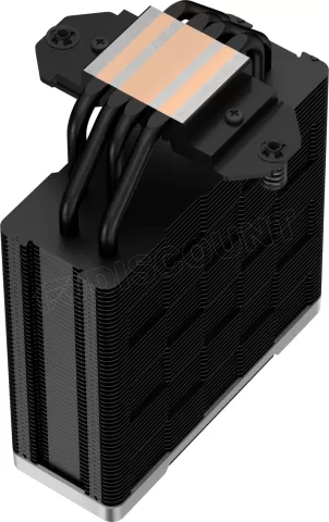 Photo de Ventilateur processeur DeepCool AK400 Zero Dark (Noir)