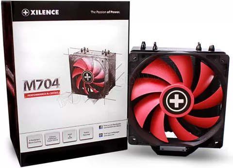 Ventilateur processeur Xilence Performance A+ M704 (Noir/Rouge) à prix bas