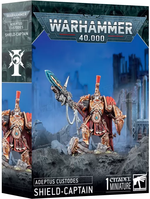 Warhammer 40k - Adeptus Custodes Captaine Rempart