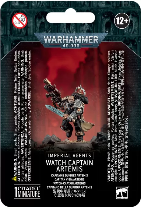 Warhammer 40k - Agents Imperiaux Deathwatch Capitaine du Guet Artemis