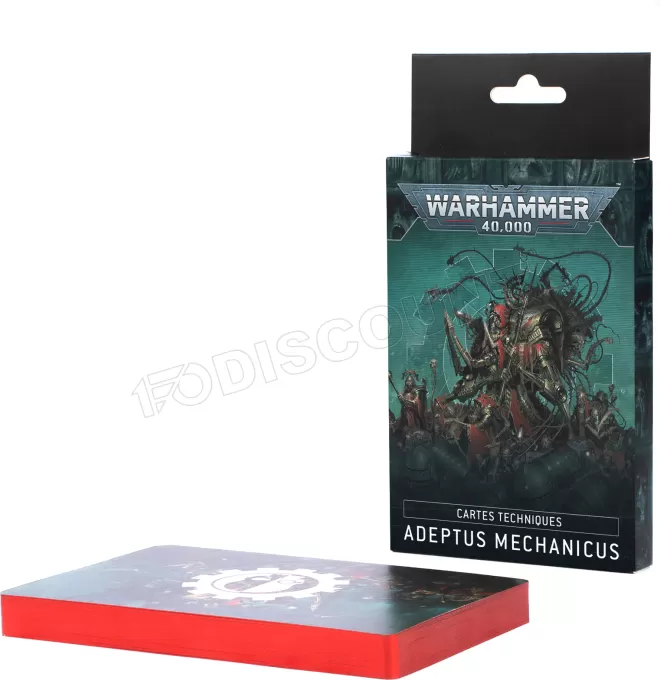 Warhammer 40k - Datacards V.10 Adeptus Mechanicus (Fr)