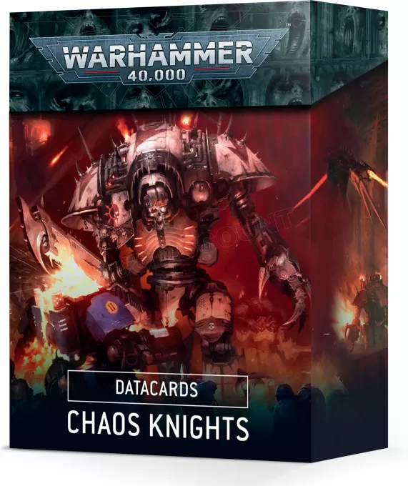 Warhammer 40k - Datacards V.9 Chaos Knights (En)