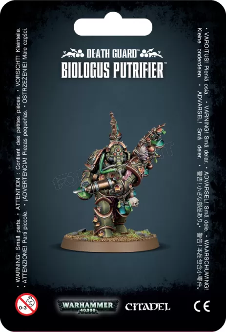 Warhammer 40k - Death Guard Biologus Putrifier