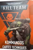 Photo de Warhammer 40k - Kill Team Datacards Kommandos Orks (Fr) (2024)