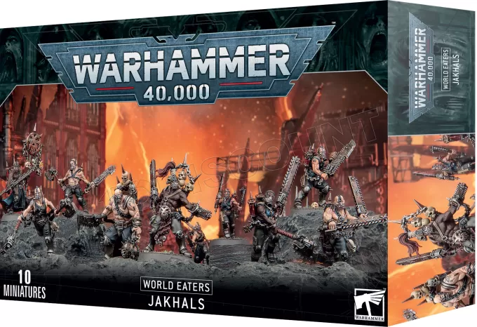 Warhammer 40k - Space Marine du Chaos World Eaters Jakhals