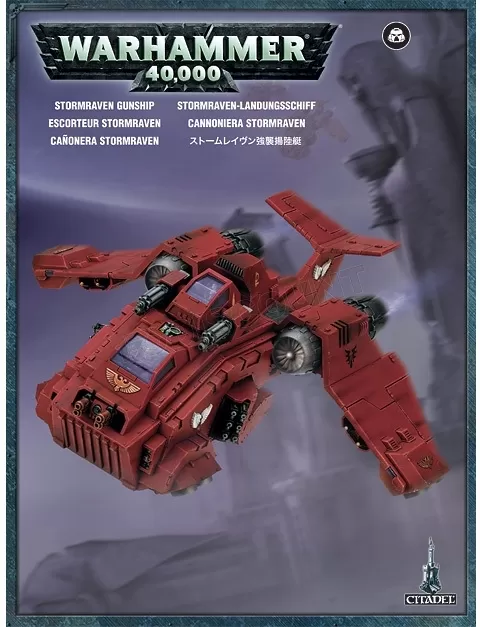 Warhammer 40k - Space Marine Escorteur Stormraven