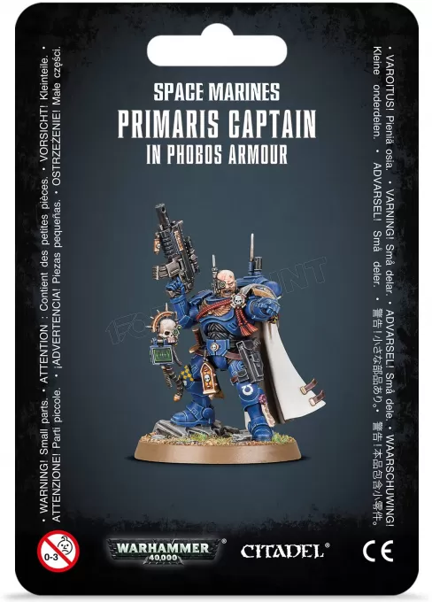 Warhammer 40k - Space Marine Primaris Captain in Phobos Armour