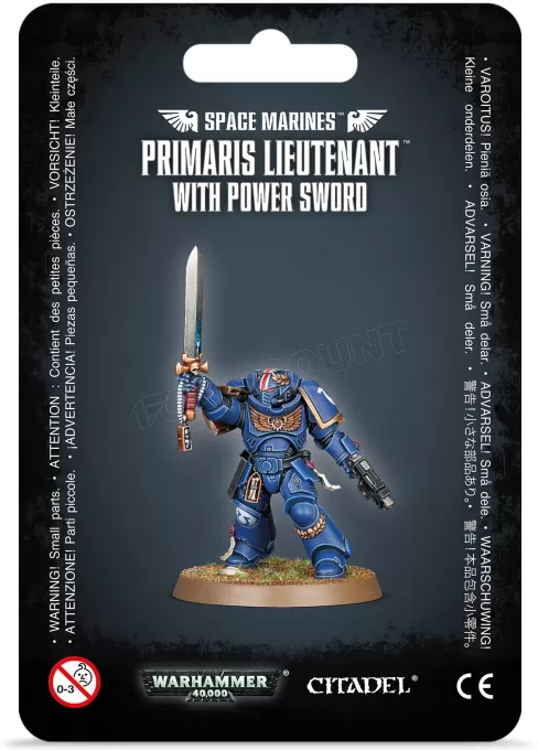 Warhammer 40k - Space Marine Primaris Lieutenant With Power Sword