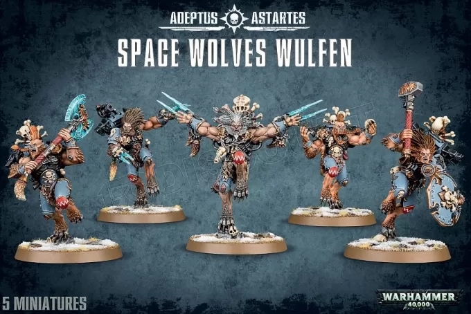 Warhammer 40k - Space Wolves Wulfen