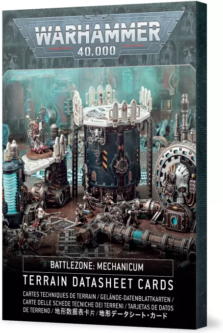 Warhammer 40k - Zone de Bataille Mechanicus: Cartes Techniques de Terrain (Fr)