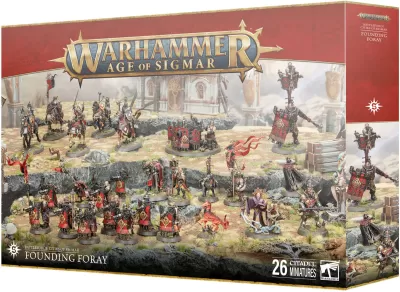 Photo de Warhammer AoS - Battleforce Noel 2024 Cities of Sigmar : Incursion Fondatrice