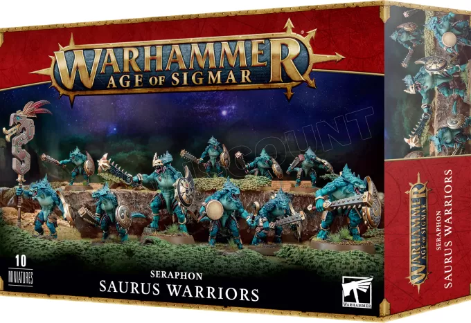 Warhammer AoS - Seraphon Guerriers Saurus