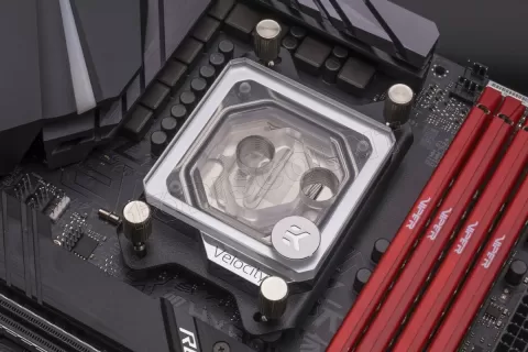 Photo de Waterblock CPU Ekwb EK-Quantum Velocity AMD (Transparent/Argent)