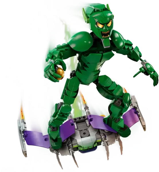Plongez dans l'univers des super-héros avec le Lego Marvel 76284 - Bouffon Vert !