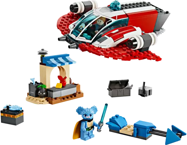 Plongez dans l'univers épique de Star Wars avec le Lego 75384 - Le Crimson Firehawk !
