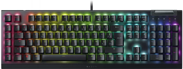 Robuste et conçu pour durer, le Clavier filaire Gamer mécanique Razer BlackWidow V4 X RGB (Noir) est un choix incontournable pour les gamers passionnés.