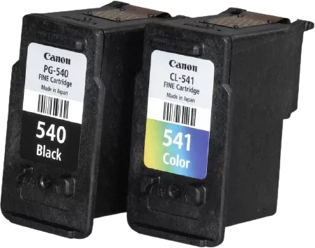 Pack 2 cartouches d'encre CANON PG-540 / CL-541 ( 3 couleurs + noir ) à  prix bas